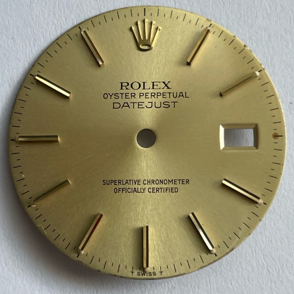 ROLEX Datejust 28mm gold color Dial